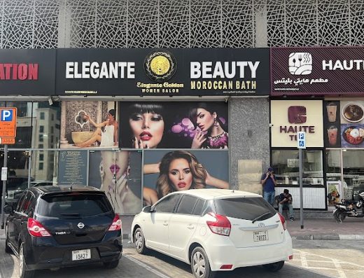 elegante golden women salon